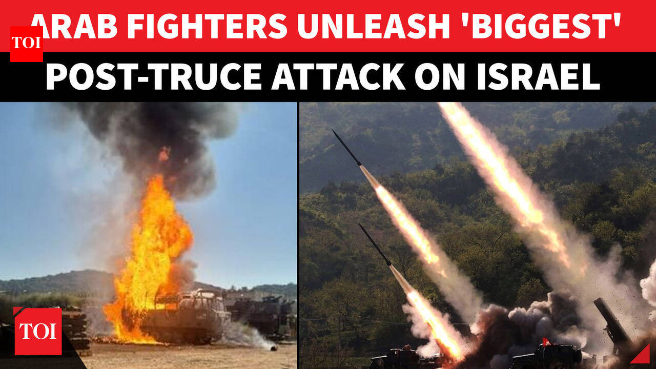 Hezbollah Unleashes Massive Firestorm On IDF, Claims Over 30 Attacks In ...