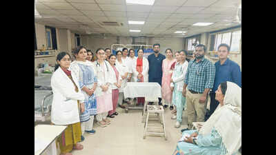 Meerut Medical College Celebrates International KMC Day With Skit in Wards