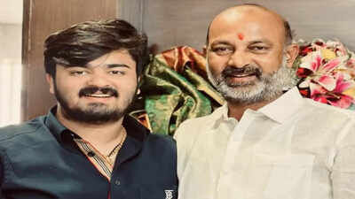 'All are equal before law': Union minister Bandi Sanjay 'hands over' son to police in POCSO case