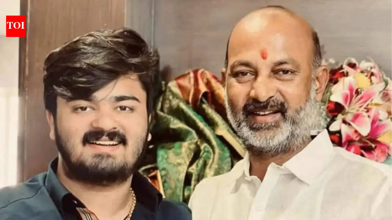 'All are equal before law': Union minister Bandi Sanjay 'hands over' son to police in POCSO case