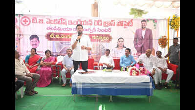 TG Bharath lays foundation stone for 20-bed Thalassemia Centre in Kurnool