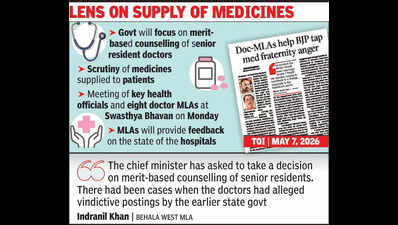 Only merit-based counselling for senior resident docs: CM
