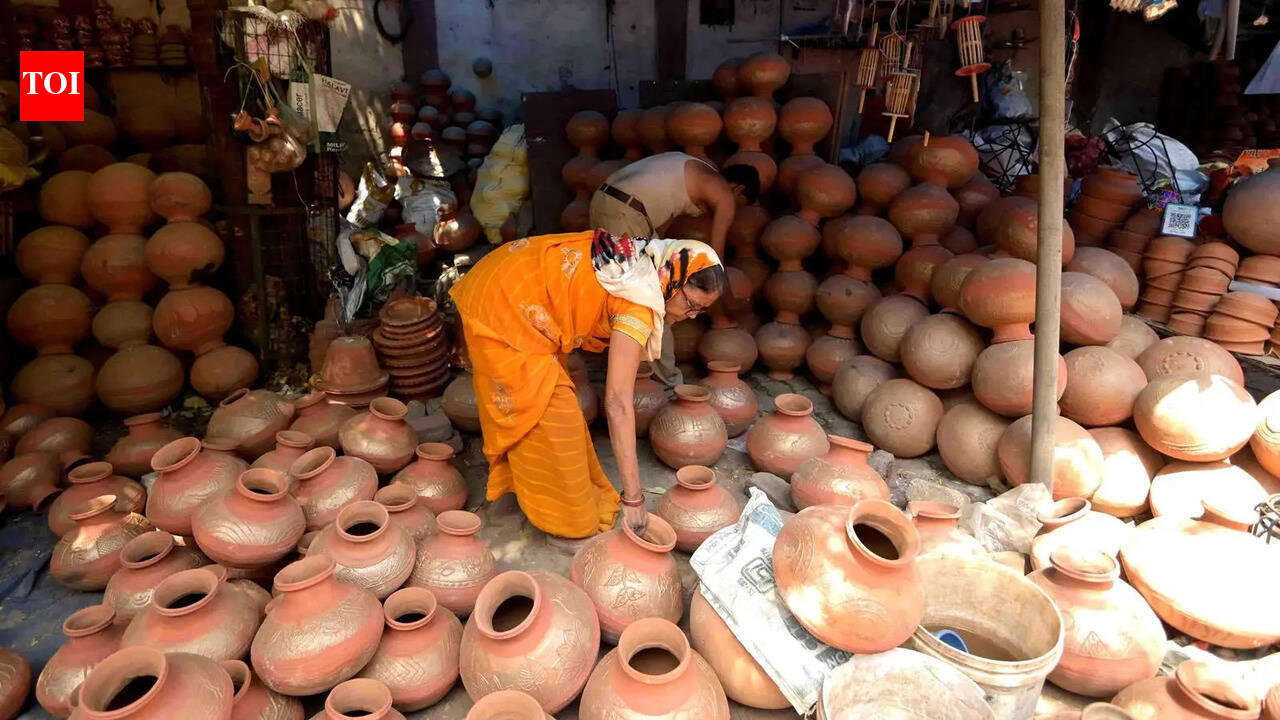 Prayagraj swelters at 44 degrees Celsius as scorching heat makes a comeback