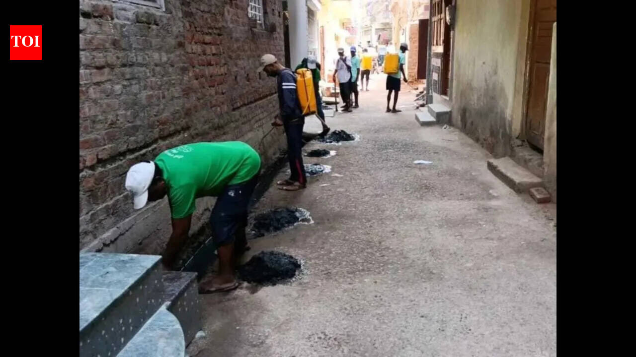 RMC begins drain cleaning and road repair works | Ranchi News - The ...