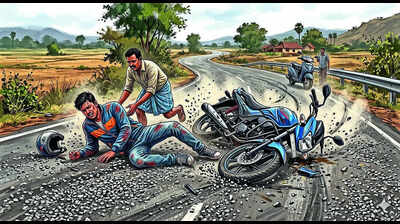 Two killed as motorcycle rams into dumper truck on highway in Thane district