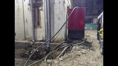 Fire Scare In Daga Hosp SNCU Puts Flyover Work Under Lens