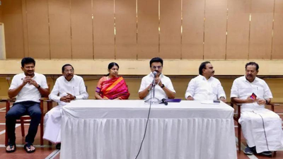 DMK forms 38-member committee to review poll debacle; Stalin asks members to record criticism against him