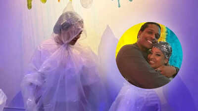 Rihanna and A$AP Rocky rent out a slime museum in NYC for their son’s 4th birthday