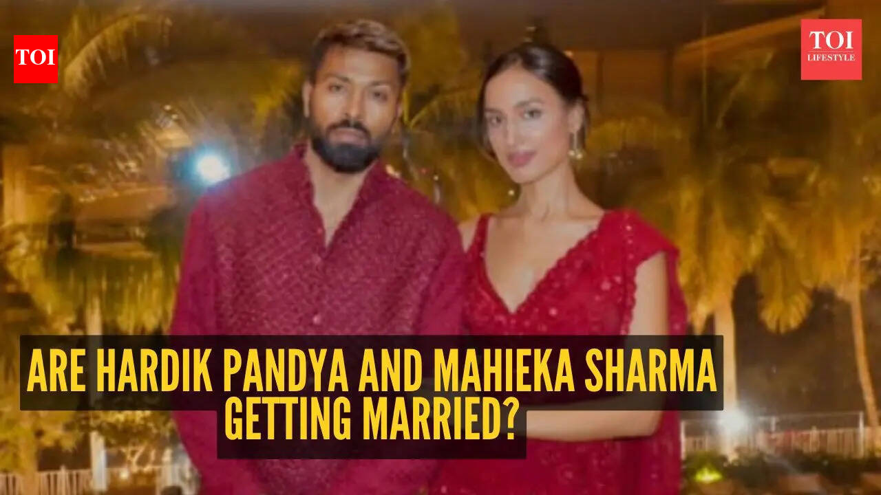 Hardik Pandya and Mahieka Sharma: All the buzz, clues, and what we know about their rumoured wedding Hardik Pandya and Mahieka Sharma: All the buzz, clues, and what we know about their rumoured wedding