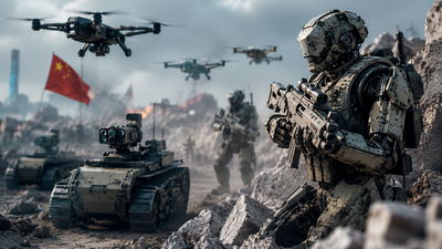 Are robots replacing human soldiers? How China, Ukraine and AI warfare are changing the battlefield