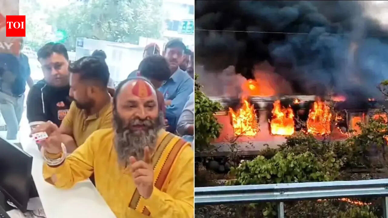 Evening news wrap: Rajdhani fire disrupts Mumbai-Delhi route, Bajrang Dal accused of targeting Muslim staff at Dehradun &amp; more