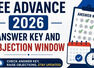 JEE Advance 2026: Answer key, objection window and more- Full details for candidates
