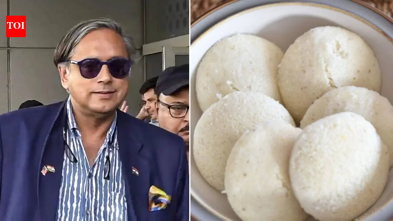 'Leave the noble idli out': Tharoor's witty response to rasgulla comparison goes viral