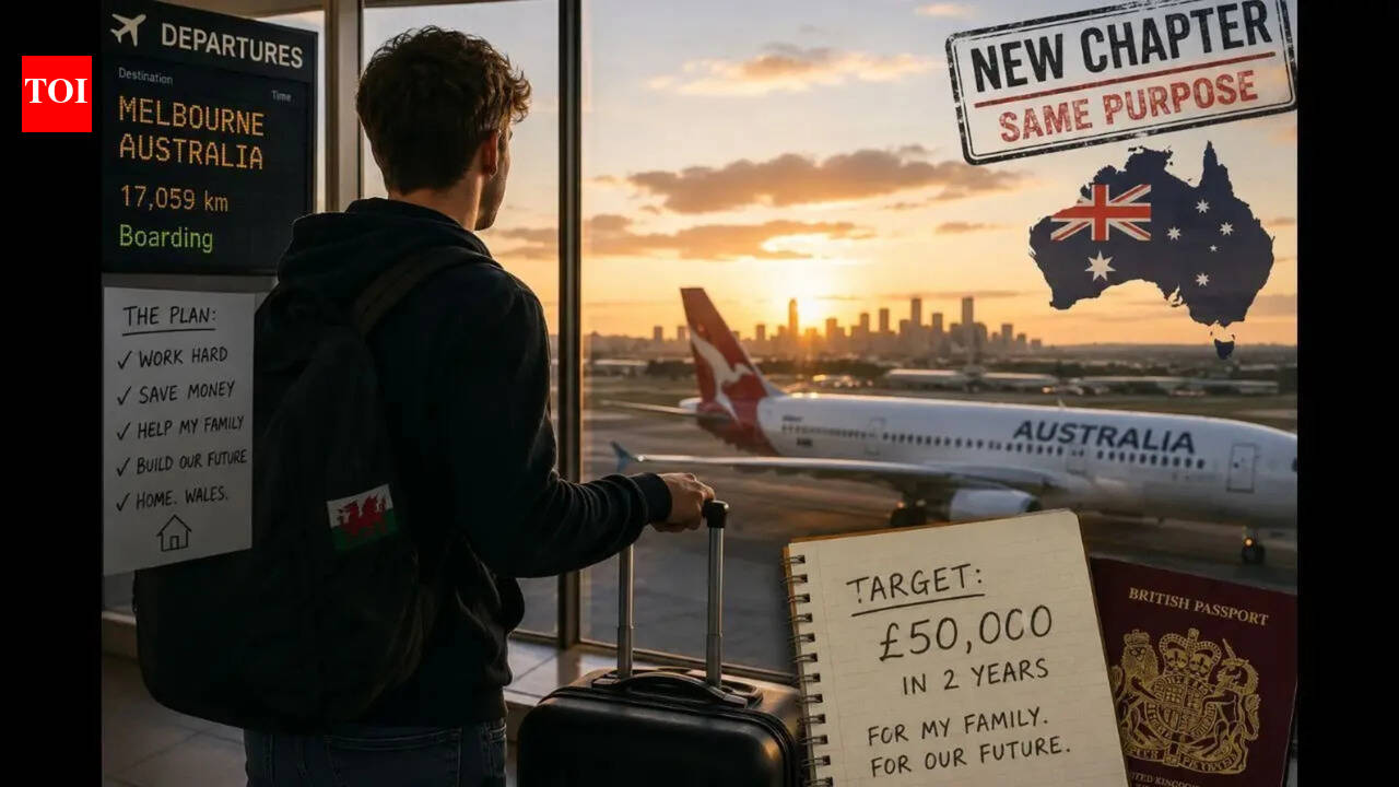 ‘I want stability, not luxury’: 23-year-old moves 17,000 km to Australia to buy family home back in UK