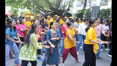 JP Nagar residents take over streets for music, dance, and fitness at Bengaluru Happy Streets