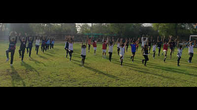 Union Football Club’s month-long summer sports coaching camp begins at Ramniwas Bagh ground