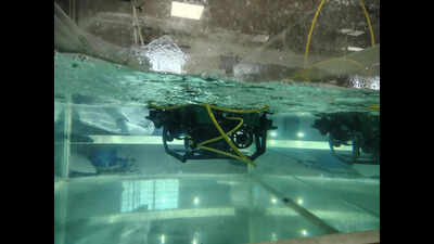 GITAM develops AUV for early disease detection in shrimp ponds