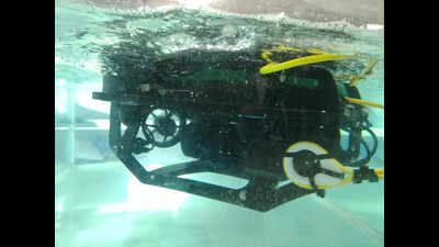 GITAM develops AUV for early disease detection in shrimp ponds