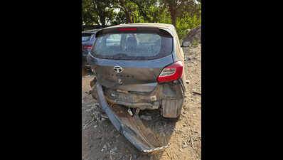 Drunk Merc driver triggers pileup at Sohna Chowk, five vehicles damaged in Gurgaon