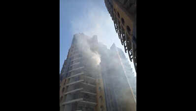 Fire breaks out at flat in Sector 84, residents raise lack of fire safety equipments