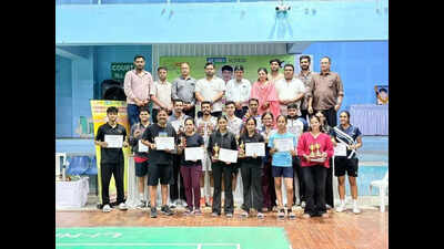 Twin titles for Tanmay, Aayush