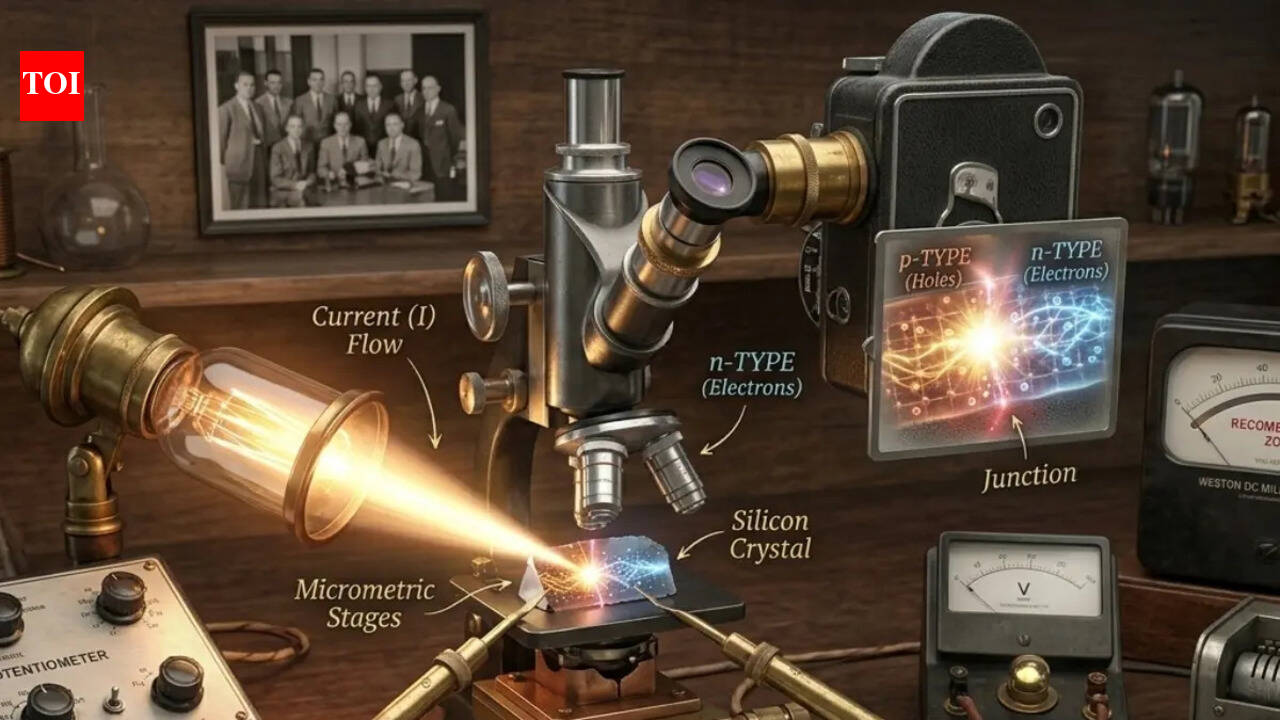 In 1940, a scientist testing a cracked silicon slab uncovered a hidden effect that helped build modern electronics