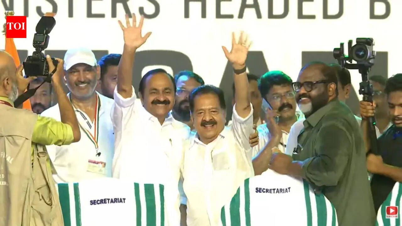 Kerala gets new govt as UDF returns after 10 years; VD Satheesan takes oath as CM