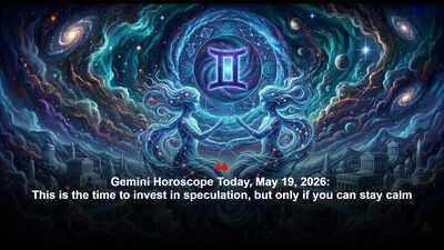 Gemini Horoscope Today, May 19, 2026: This is the time to invest in speculation, but only if you can stay calm