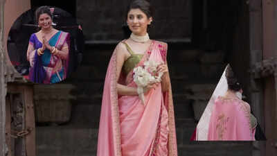 Bigg Boss Marathi fame Ankita Walawalkar, 'Phulwanti' actress Prajakta Mali flaunt Maharashtrian 'Nath' at Cannes 2026 red carpet