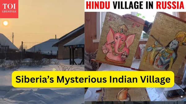 Siberia&rsquo;s mysterious Indian village: Temples, bhajans, traditions - travellers can&rsquo;t believe what they found at -40&deg;C
