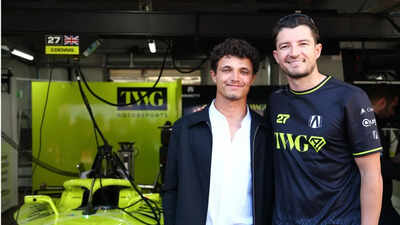 Lando Norris cheers on Jake Dennis at Monaco E-Prix, expresses desire to drive a Formula E car