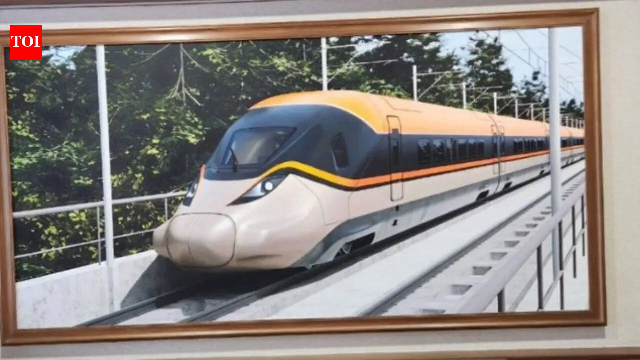 First look: Indian Railways reveals proposed bullet train design