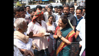 SWC chair lauds services of Dharwad District Hospital