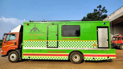 Hubballi Airport gets state's first mobile crisis command vehicle
