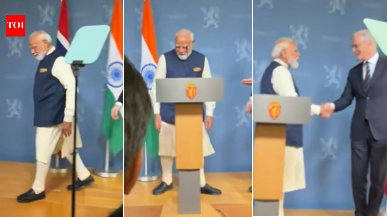 'World sees PM panic': Rahul on video of Norwegian scribe asking Modi to answer questions
