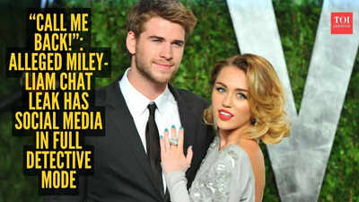 Miley Cyrus’ alleged leaked DMs with Liam Hemsworth are breaking the Internet right now