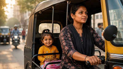 Her husband left, but she refused to give up: This Kalyan mother now drives a rickshaw 16 hours a day for her daughter’s dream