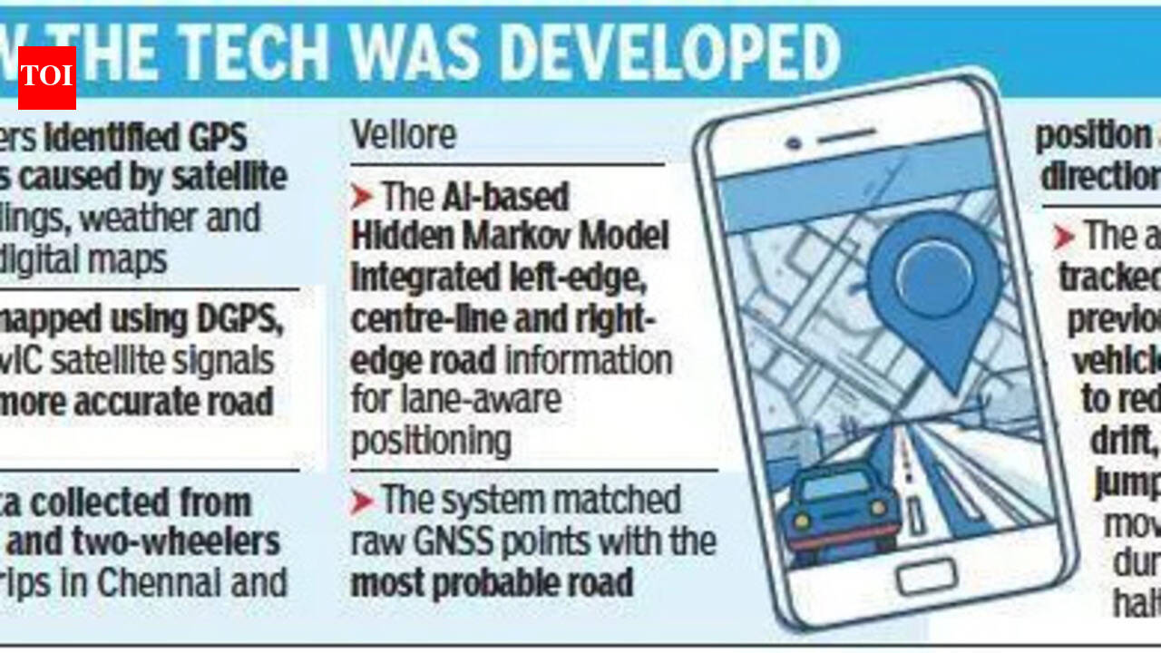New AI-based navigation to enhance GPS accuracy | Chennai News - The ...