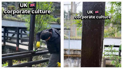 Indian man praises UK’s Corporate Culture after a fun activity with the team