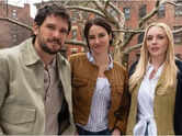 Lindsay Lohan, Kit Harrington, Shailene Woodley film in NYC
