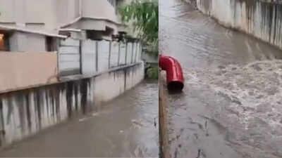 Heavy rain triggers severe waterlogging in Bengaluru; flight schedules affected