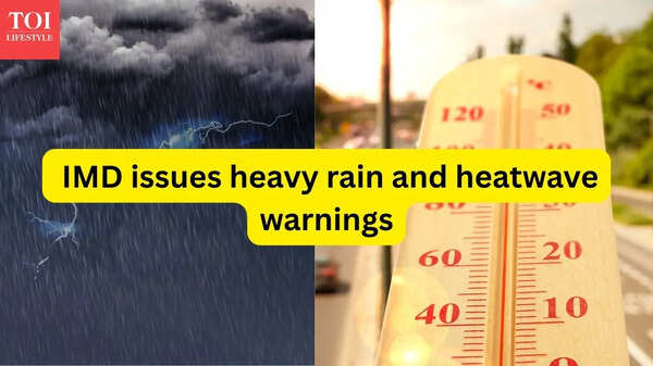 Travelling in India this week? IMD issues heavy rain and heatwave warnings across major tourist regions