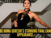 Huma Qureshi closed Cannes 2026 with a show-stopping velvet moment