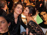 Kylie Jenner-Timoth&eacute;e Chalamet, Kendall Jenner-Jacob Elordi double date