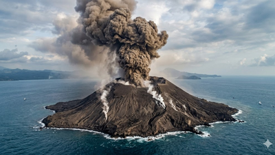 How this Indonesian island was created by a volcano that destroyed itself