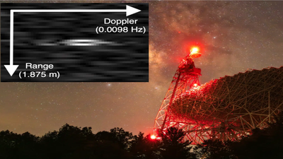  Giant telescope tracks Artemis 2 around the Moon