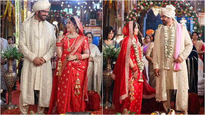 Tumm Se Tumm Tak Anu and Arya’s wedding look finally revealed; Nihaarika Chouksey says 'Seeing the bridal look come together was honestly magical'