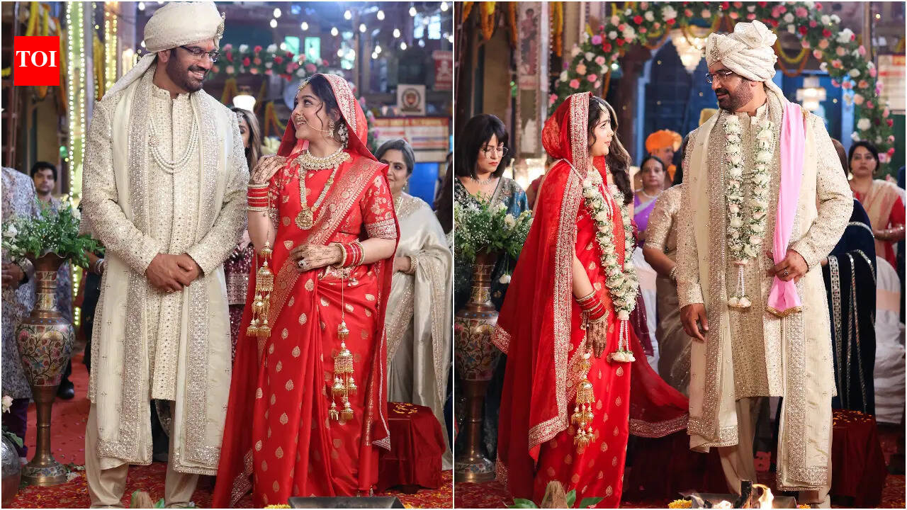 Tumm Se Tumm Tak Anu and Arya’s wedding look finally revealed; Nihaarika Chouksey says 'Seeing the bridal look come together was honestly magical'