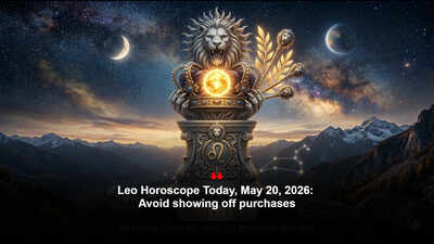 Leo Horoscope Today, May 20, 2026: Avoid showing off purchases