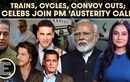 Kamal Haasan takes economy flight, Anupam Kher train, Ravi Kishan cycles; will stars cut convoys?